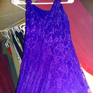 Purple 💜 dress med